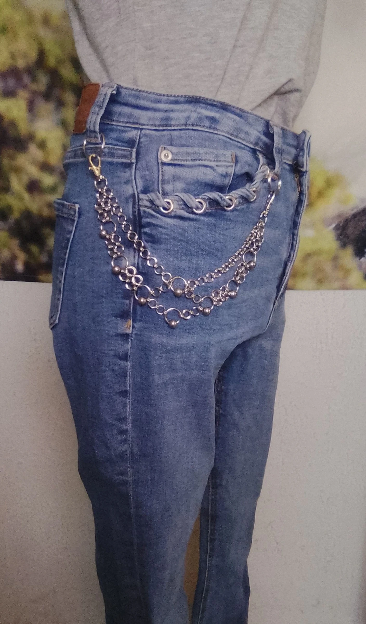 1 Bijou de pantalon et/ou de sac chainmail japonais  – photo 2